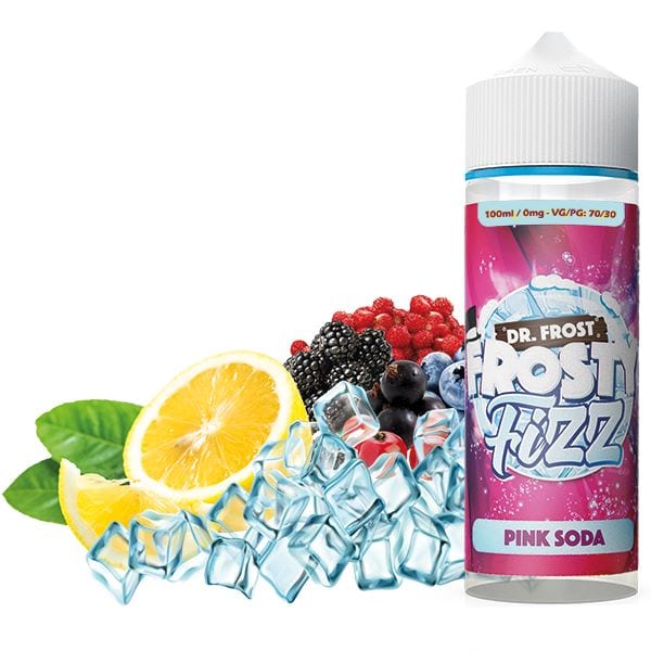Frosty fizz pink soda e-juice by Dr Frost Vape Away